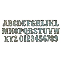 Matrice de découpe alphabet Sizzix Tim Holtz Bigz XL - Marché Vintage
