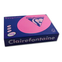 Ramette de papier - A4 - Rose fuschia - 160g - Impression - 250 feuilles - Clairefontaine Trophée