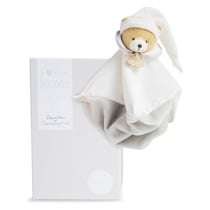 Doudou 202 - L'Original ! - Doudou plat Ours gris - 25 cm