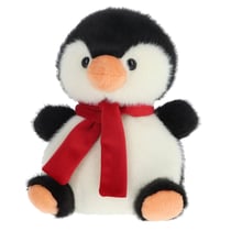 Peluche pingouin série amis de Noël
