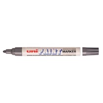 Marqueur Pointe conique moyenne PAINT Marker PX20 2,2 - 2,8mm Gris UNI-BALL