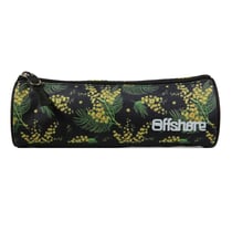 Trousse scolaire ronde Offshore Noir Mimosa BAGTROTTER