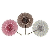 Éventail en papier Adorable 6 pièces