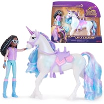 Unicorn Academy Licorne Glacier et Poupée mannequin Layla