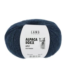 Pelote de laine Alpaca Soxx 6-PLY - 150GR - Lang Yarns 88 Bleu