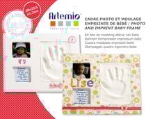 Kit empreinte cadre 28x23.5 cm - Artemio