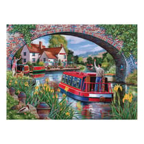 Puzzle 500 pièces - Pièces XXL - Au Dessus et en Dessous - HOP - House of Puzzles
