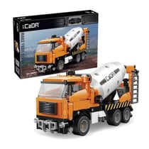 Maquette Vehicules speciaux – Camion toupie - Cada Bricks