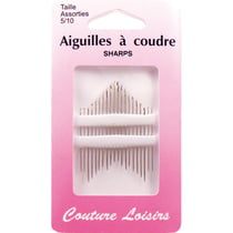 Aiguille à coudre main - Taille n°5 à 10 - Assortiment x 20 pcs