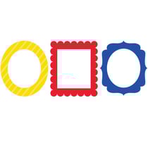 3 Cadres photo Couleurs (35 cm)