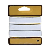 Elastique cotelé fort 15mm noir