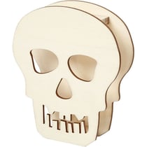 Figurine Crâne à Décorer - Bois