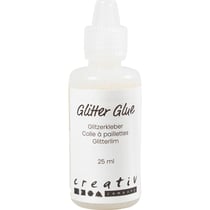 Colle à paillettes, blanc holographique, 25 ml/ 1 flacon
