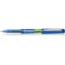 Lot de 10 stylos roller Pilot Greenball 7, encre liquide bleue