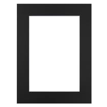 Passe-partout noir 30x40 cm ouverture 20x30 cm