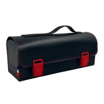 Sacoche rigide horizontale noire pour 3 boules de pétanque + cochonnet - Maroquinor