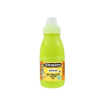 Gel pailleté - Néfertari - Jaune néon - Flacon de 250 ml - Cléopâtre