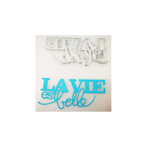 Die texte "la vie est belle"