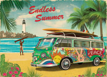 Puzzle 1000 pièces - VW Endless Summer - Eurographics