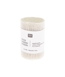 Fil à nouer 6,5 cm - Rico Hooki Hooki - Rico Design Of white