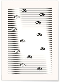 Affiche L'oeil | A3 : 29,7x42cm