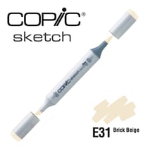 Copic - Marqueur à l'alcool Copic Sketch E31 Brick Beige