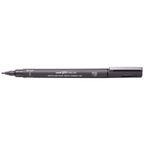 Feutre Uni Pin pointe fine pinceau brush gris foncé Uni Ball