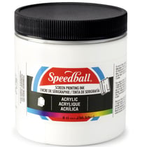 Encre acrylique blanche pour sérigraphie - Speedball