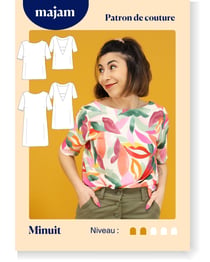 Patron couture Robe/blouse - Minuit