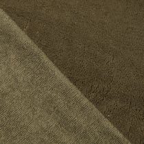 Tissu Micro Éponge Bambou Vert kaki