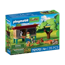 PLAYMOBIL® - Clapier à lapins et accessoires - 72170 - PLAYMOBIL® Country