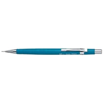 Porte-mine Pentel P207 - Canon métal - Mine 0,7 mm - Bleu - Lot de 12