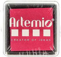 Encreur magenta 3cm x 3cm ARTEMIO