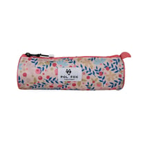 Trousse ronde 1 compartiment POL FOX – Rose – HAPPY BLUSH