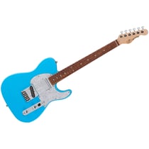 Fullerton Deluxe ASAT Classic Bluesboy Himalayan Blue Touche Palissandre G&L