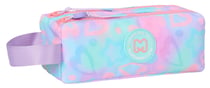 Trousse scolaire Bagtrotter – Multicolore pastel – MARSHMALLOW FUNNY LOVE – 2 compartiments