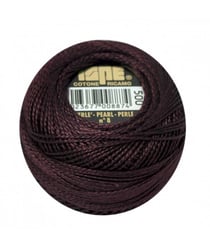 Coton perlé ISPE N°8 - 10GR - Distrifil 500 Grenat