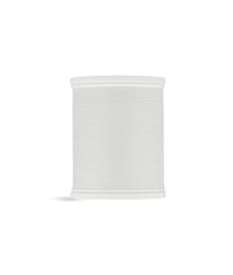 Fil à Coudre Laser 100% Polyester 500m Universel de Distrifil : Résistance et Couleurs Éclatantes pour Vos Projets de Couture Blanc (2000)