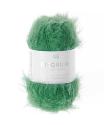 Fil fausse fourrure RICORUMI FURRY FURRY - 25 gr - Rico Design - Idéal pour les amigurumis et créations douillettes 06 Sapin