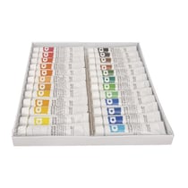 Kit d'artiste Peintures acryliques, 24 couleurs x 12ml, Kit