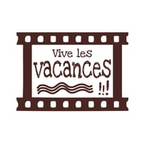 Graine Créative - Tampon en bois Vive les vacances