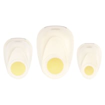 Vaessen Creative Set de perforatrices Cercles festonnés 3pcs