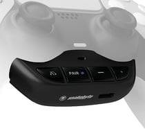 Adaptateur Bluetooth Playstation 5 pour Casque Audio BT 5.0, Airpods, Casque Audio Sony/Bose, avec 18 Heures d'autonomie, Boutons Muet, Volume, Appairage