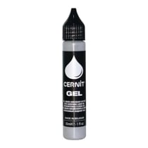 Gel polymère - Pâte à modeler - Liquide - À cuire - Argent - 30ml - Cernit
