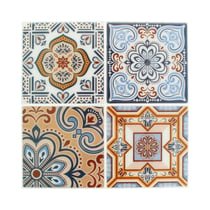 Artemio - Sticker mosaique autocollant 12,5cm carreaux ciment 4
