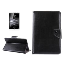 Housse de Protection Pliable Simili Cuir Noir Pour Tablettes Tactiles 7 Pouces