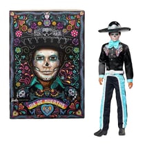 Poupée Barbie Mattel Día de Muertos 2024 costume noir