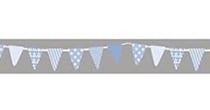 Masking tape guirlande fanions bleus RAYHER 15mm x 15m
