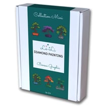 Mini Kit diamond painting Zen – 6 toiles Bonsaï Graphic