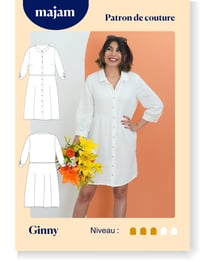 Patron couture Robe chemise Ginny
